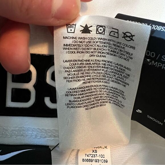 NWT! Nike white baseball pants. Size youth xs long - Picture 3 of 11